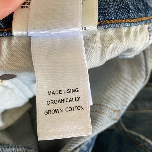 NWT AGOLDE size 28 Wilder Mid Rise Comfort Stretch Blue jeans - Picture 13 of 16